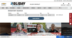 Desktop Screenshot of holidaychevy.net